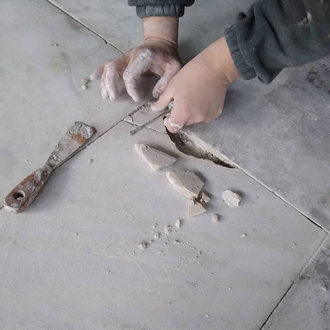 Schadeherstel vloerreparatie